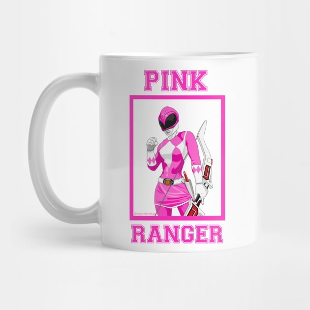 Kimberly Pink Ranger by Zapt Art